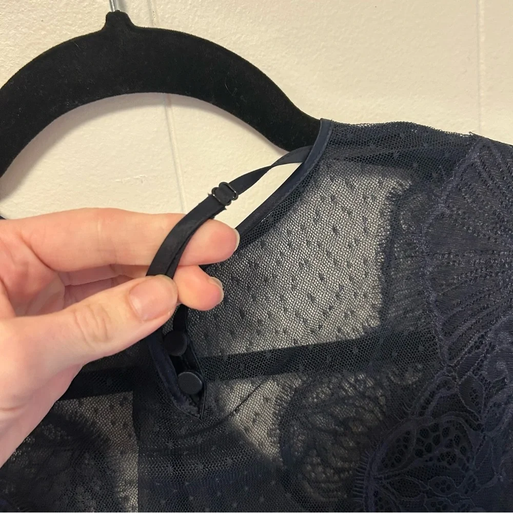 Cinq a Sept Amabella Embroidered Cocktail Dress With Slip - Picture 11 of 15